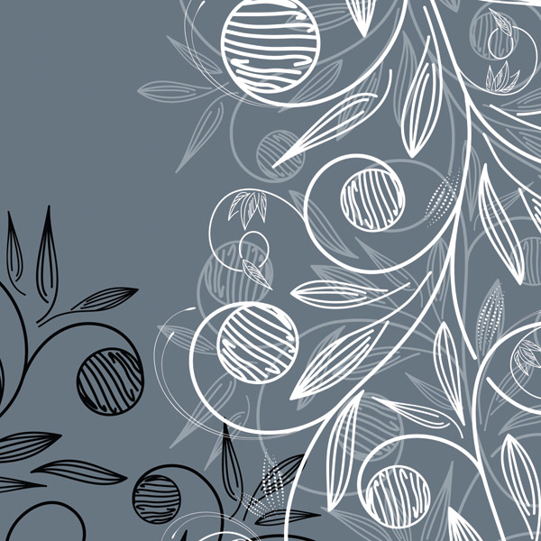 free vector Handpainted style pattern vector